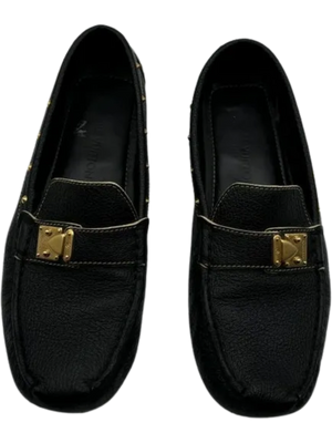 Louis Vuitton Goatskin Studded Suhali Loafers