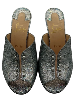 Christian Louboutin Predumule 100 Nappa Mica/PVC