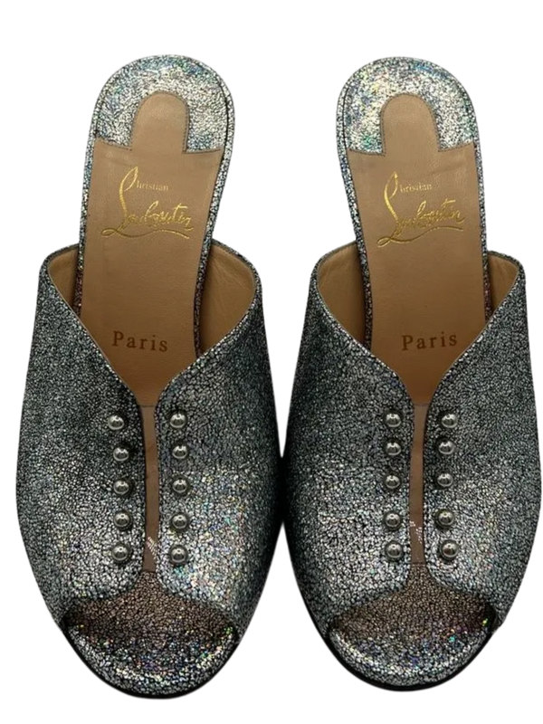 Christian Louboutin Predumule 100 Nappa Mica/PVC