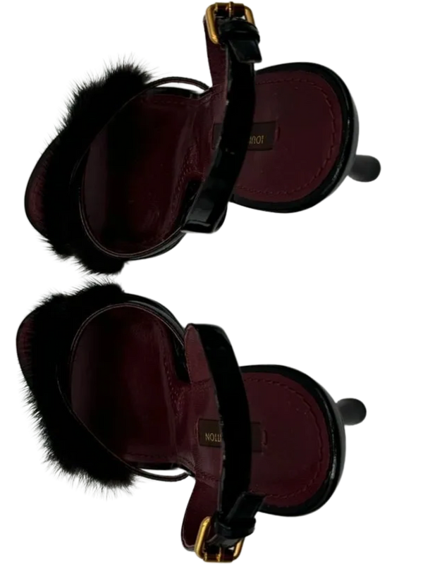 Louis Vuitton Mink Fur Sandals - *Brand New*