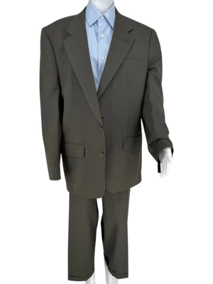 Burberry Suit - Dark Olive- Vintage