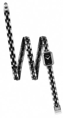 Chanel Première 18K White Gold Diamond Bezel Triple Wrap Watch Ref. O.N. 39306 w/ Box